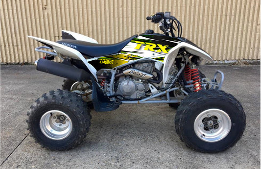 2008 - 2018 Honda TRX 400 EX Graphics Kit - Pro Ed D35-2 Yellow