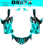 2016-2023 Can Am Maverick Trail 1000 Graphics Kit   D79-1 OAGFX Racing