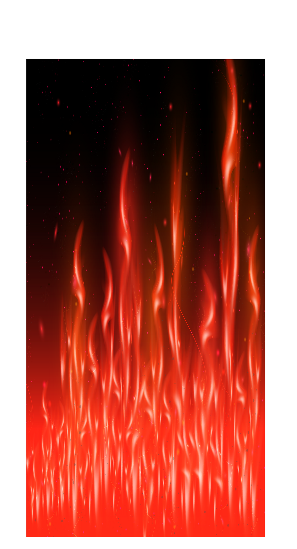 Flames Cornhole Board Skins