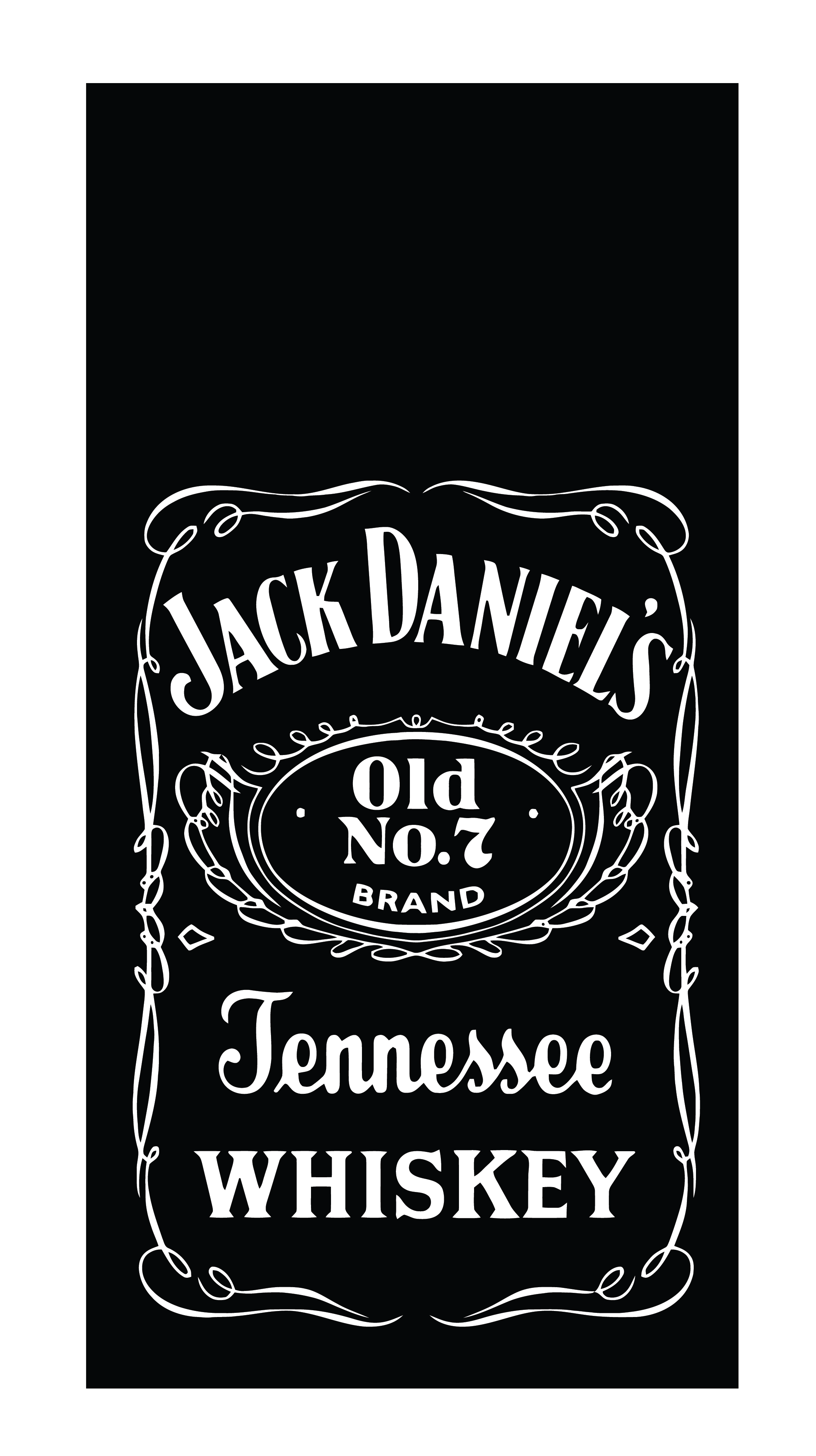 Jack Daniels Cornhole Board Skins (Pair)