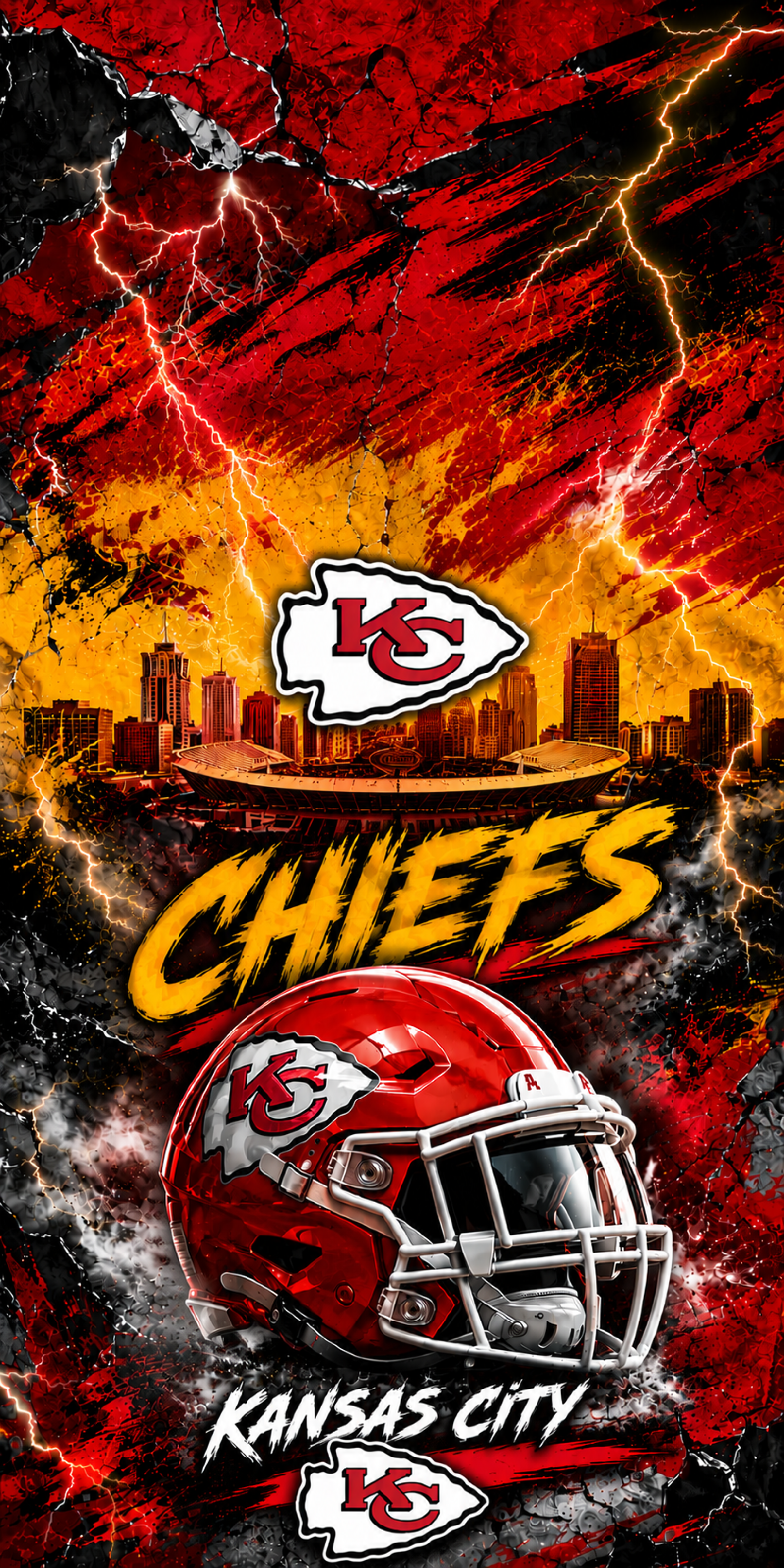 Corn Hole Board Wrap Skin - Kansas City Chiefs Cornhole