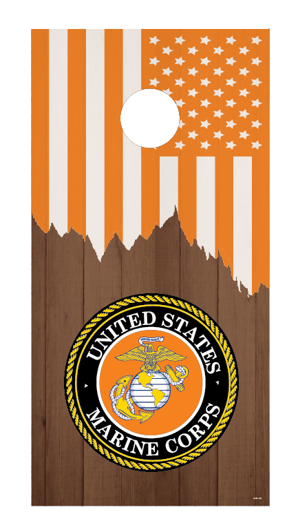 Custom MC Cornhole Board Skins (Pair)