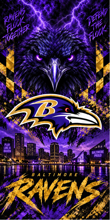 Corn Hole Board Wrap - Baltimore Ravens Set Cornhole