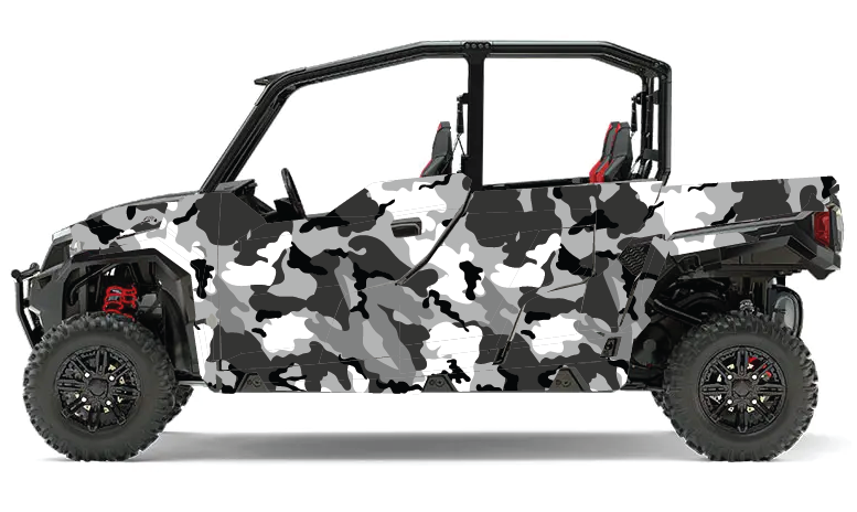 2020-2025 Polaris General XP 4 Door 1000 Graphics Kit DLC-1 Light Camo