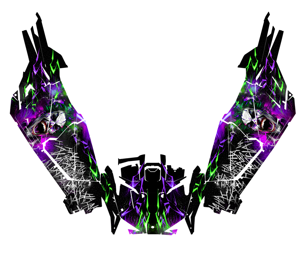 2020 - 2024 Polaris RZR Pro XP 4 Joker Graphics Kit DJK Joker