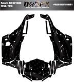2014 - 2018 Polaris RZR XP 1000 Graphics Kit D69-5 USA Flag Stealth Now Available in Holographic