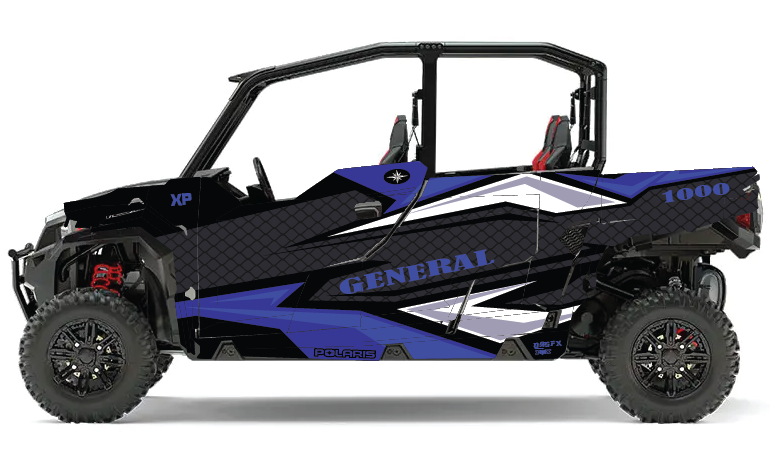2020-2025 Polaris General XP 4 Door 1000 Graphics Kit D36-2