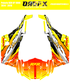2014 - 2018 Polaris RZR XP 1000 Graphics Kit D53-3 Wild