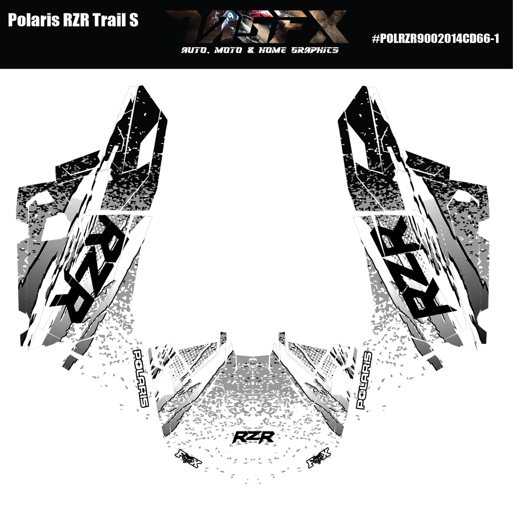 Polaris RZR Trail S OAGFX Graphics Kit D66-1
