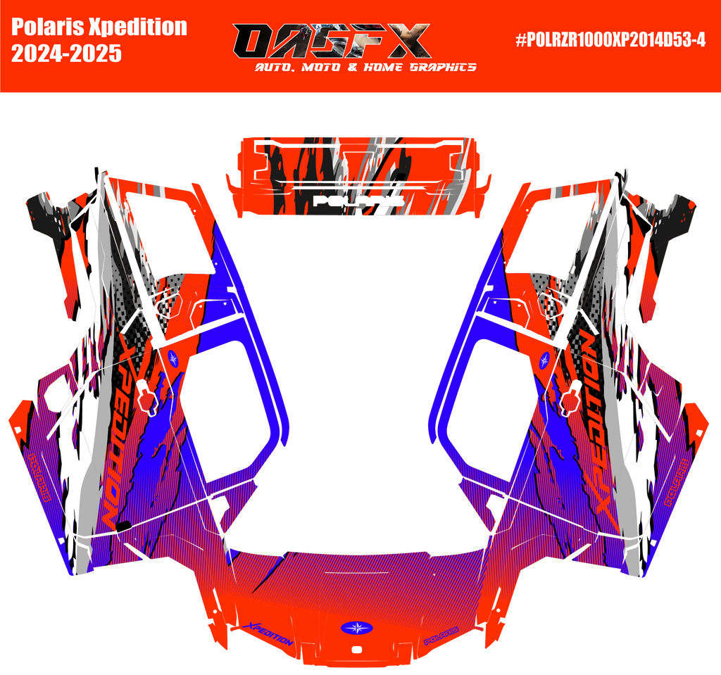 2024-2025 Polaris Xpedition Graphics D53-4