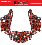 Polaris RZR Trail S Demon/Devil Graphics Kit Demon