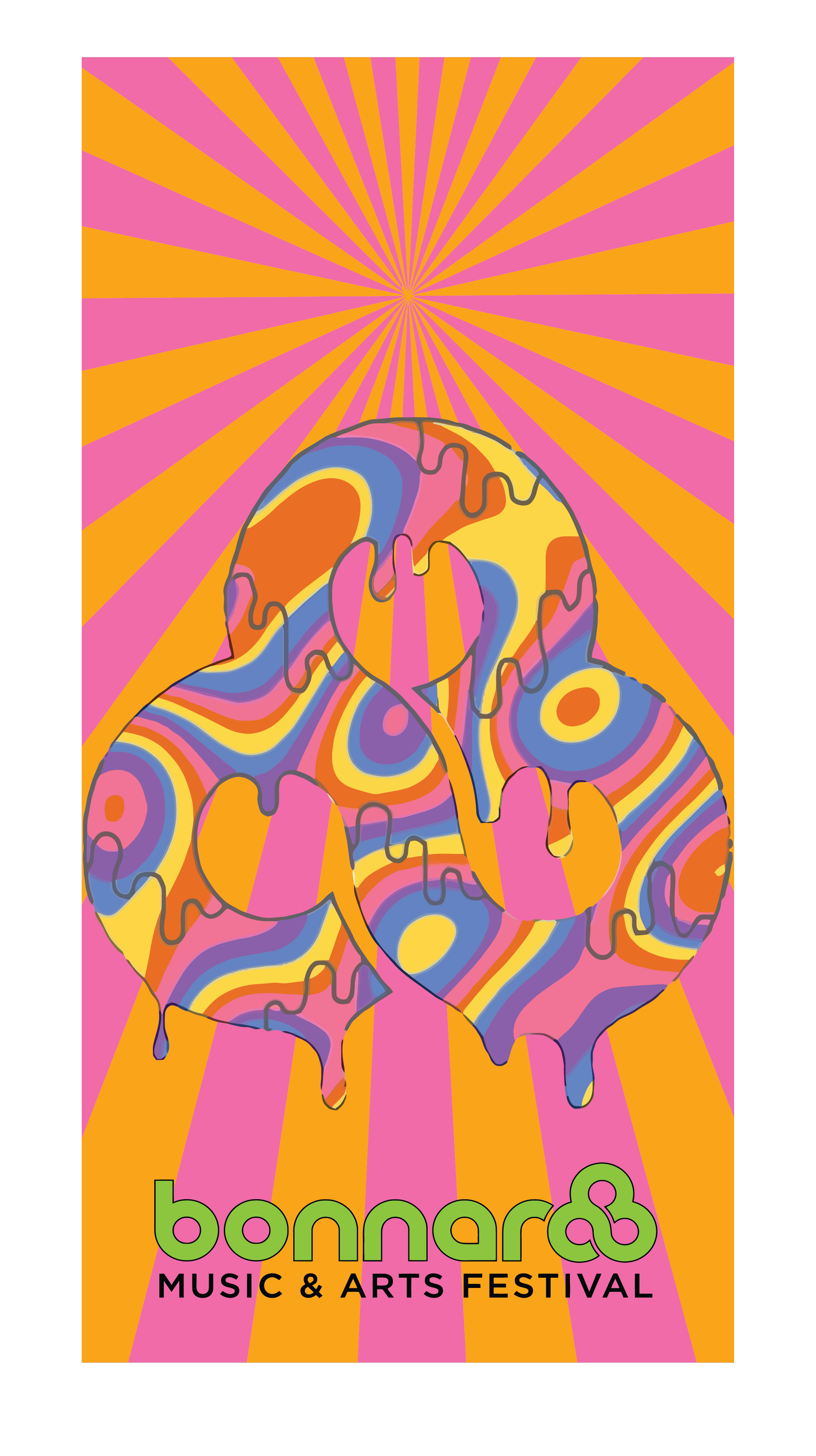 Bonnaroo Cornhole Board Skins (Pair)