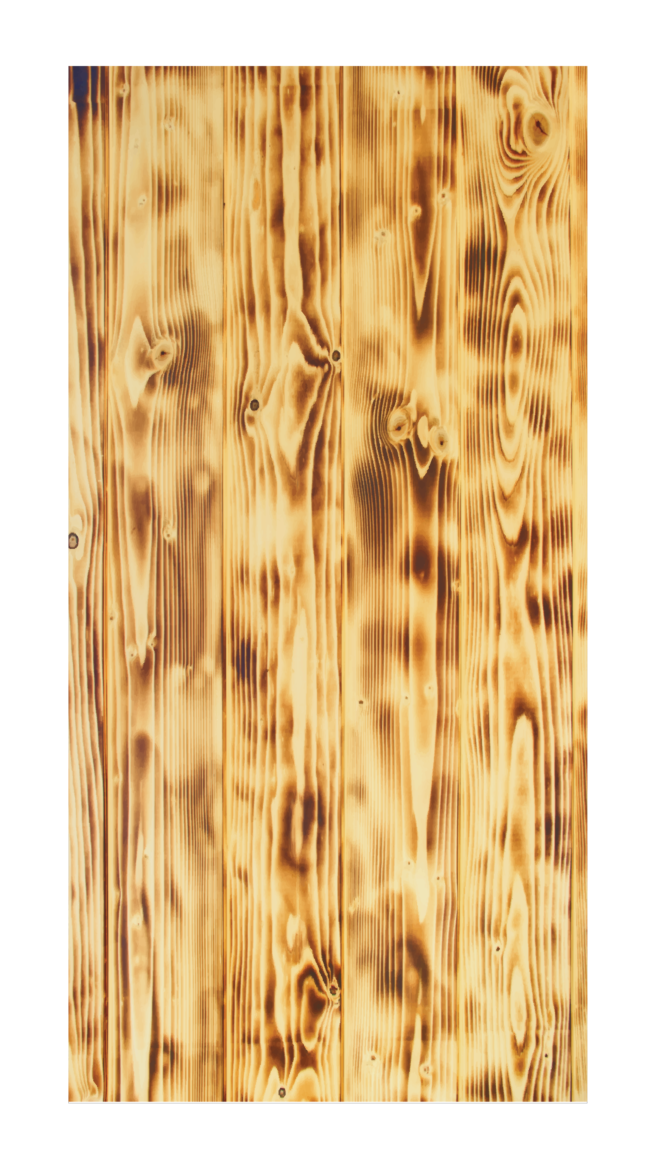 Wood Grain Cornhole Board Skins Pair