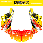 Polaris RZR Trail S OAGFX Graphics Kit D53-3 Wild