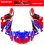 Polaris RZR Trail S OAGFX Graphics Kit D53-4 Wild