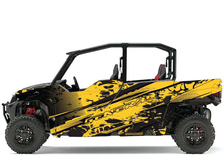 2016 - 2024 Polaris General XP 4 Door 1000 Graphics Kit D79-5