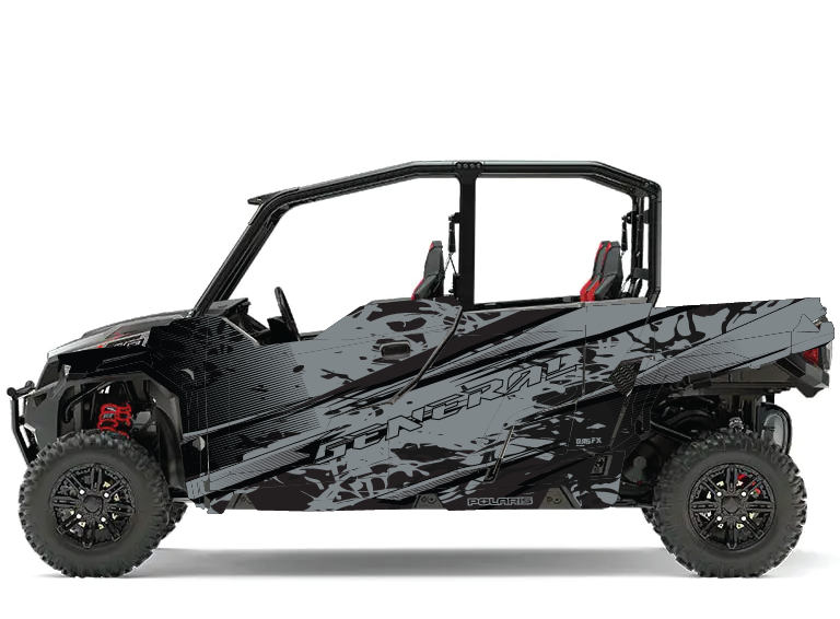 2016 - 2024 Polaris General XP 4 Door 1000 Graphics Kit D79-4