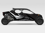 2025 Can Am Maverick R Max 4 Door Graphics Kit   D36-3 Stealth OAGFX Racing