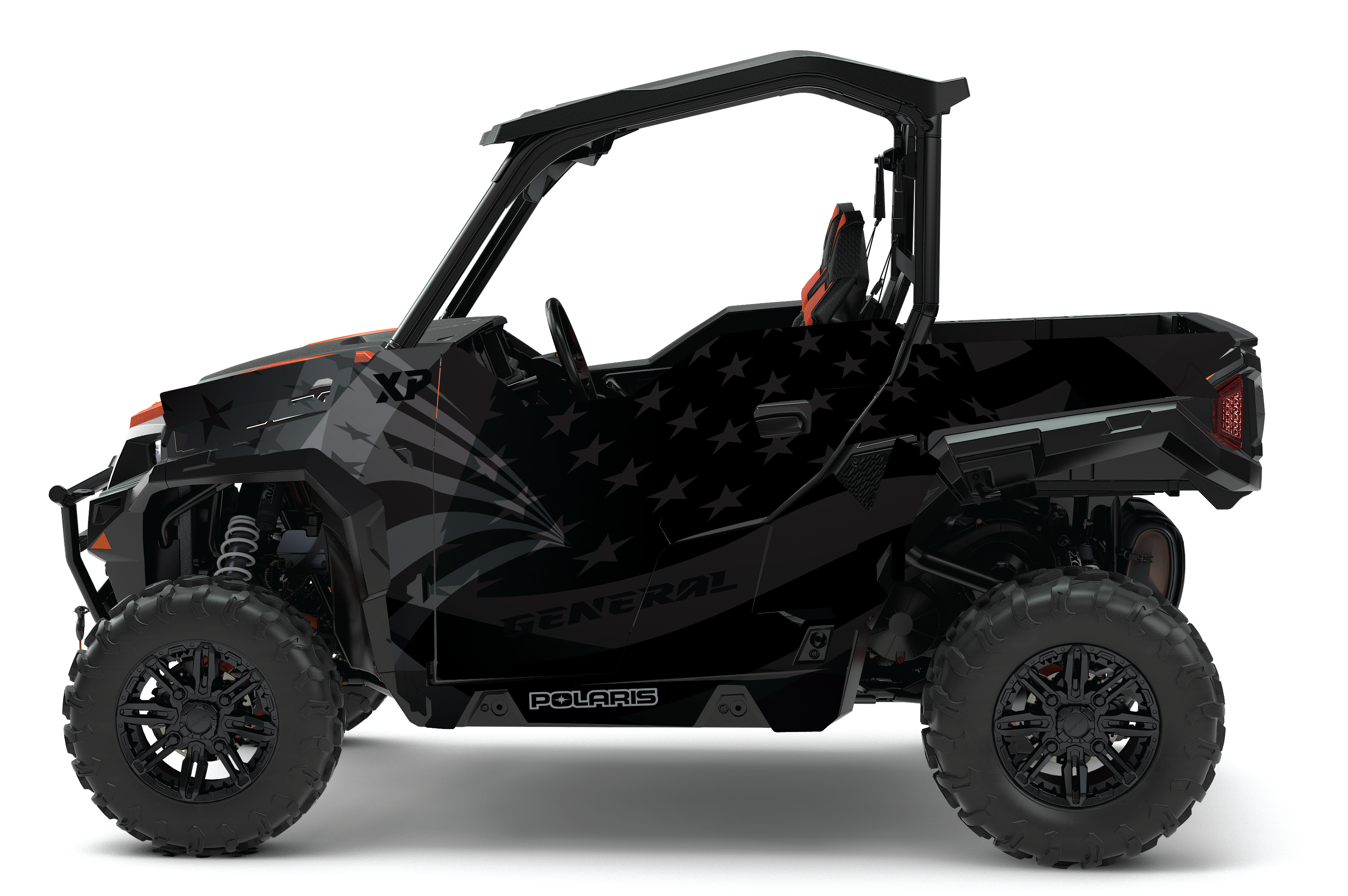 2020-2025 Polaris General XP 1000 Graphics Kit D69-5 USA Stealth
