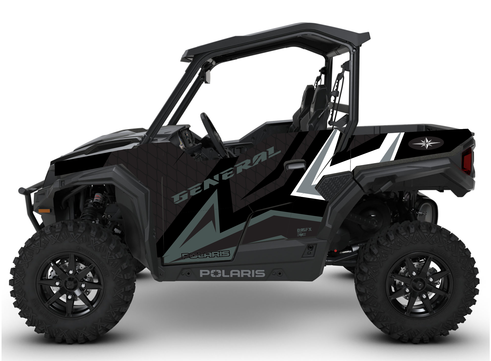 2016-2022 Polaris General EPS 1000 Graphics Kit D36-6 Stealth