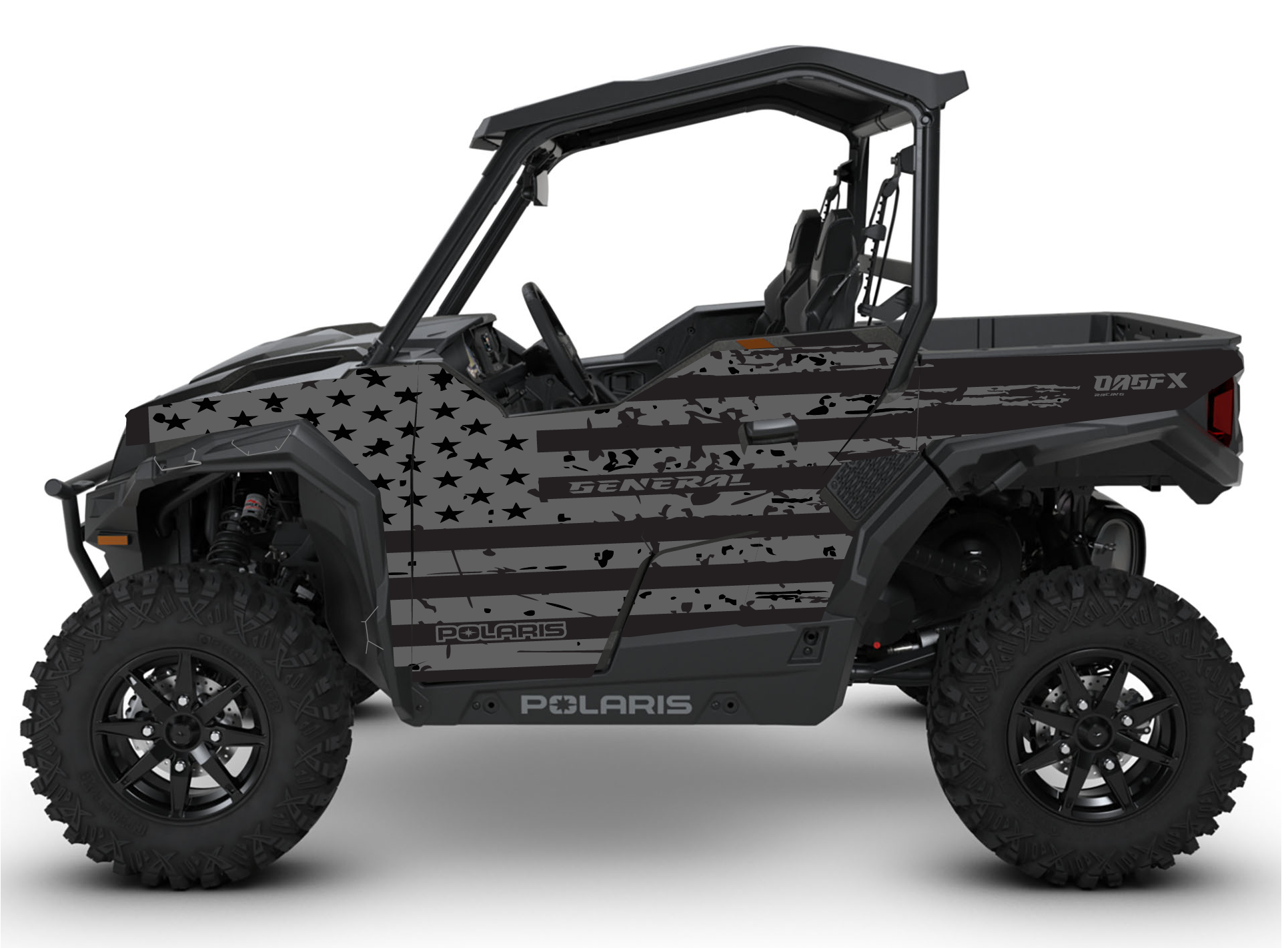 2016-2022 Polaris General EPS 1000 Graphics Kit DUS-1 USA Flag
