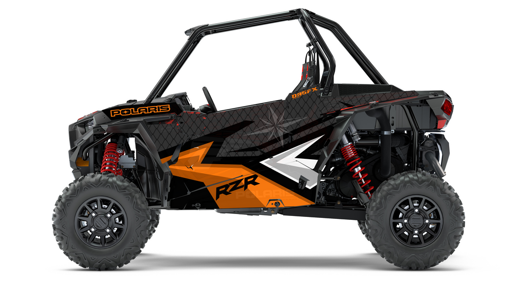 2019 - 2022 Polaris RZR XP 1000 Turbo S Graphics Kit D36-3 OAGFX