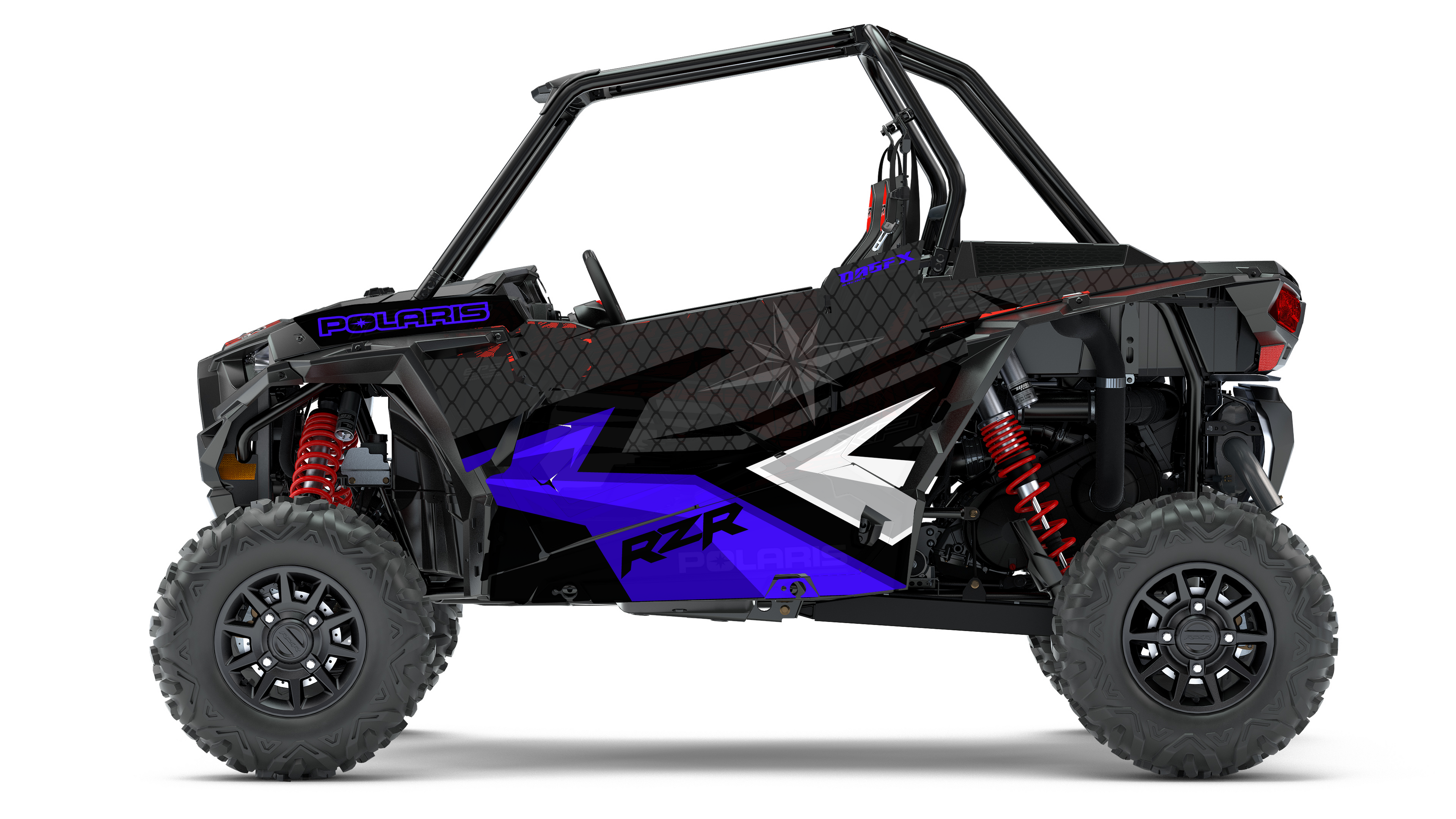 2019 - 2022 Polaris RZR XP 1000 Turbo S Graphics Kit D36-4 OAGFX