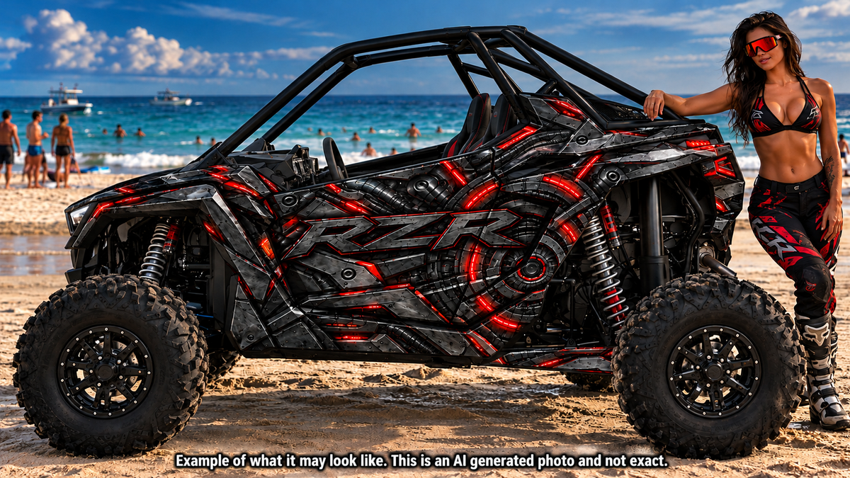 2022-2024 Polaris RZR XP Pro XP Pro R Cyber Series Graphics Kit