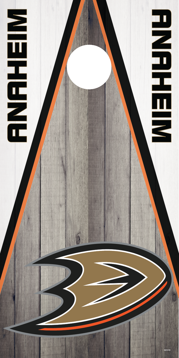 Anaheim Ducks Cornhole Board Skins (Pair)