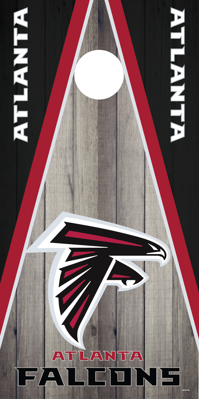 Atlanta Falcons Cornhole Board Skins (Pair)