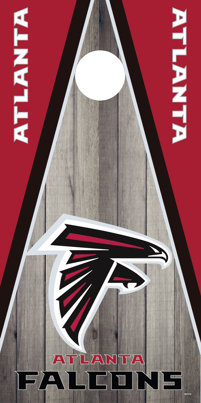 Atlanta Falcons Cornhole Board Skins (Pair)