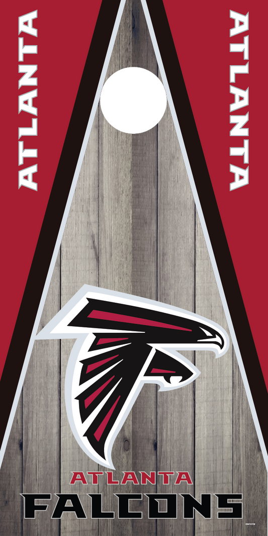 Atlanta Falcons Cornhole Board Skins (Pair)