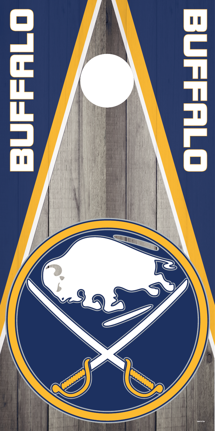 Buffalo Sabres Cornhole Board Skins (Pair)
