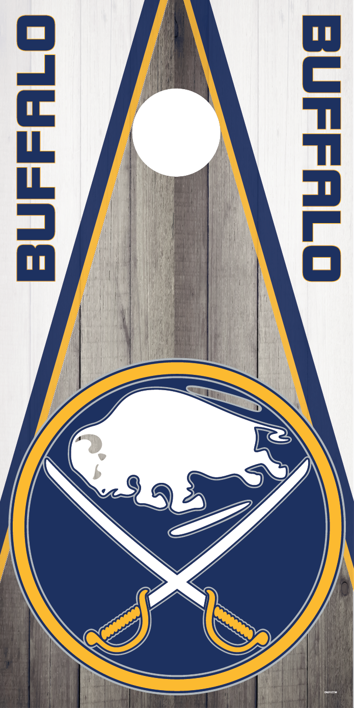 Buffalo Sabres Cornhole Board Skins (Pair)