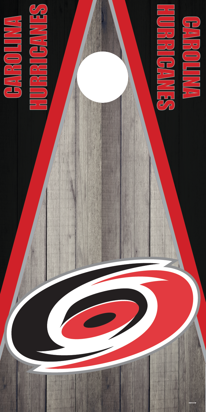 Carolina Hurricanes Cornhole Board Skins (Pair)