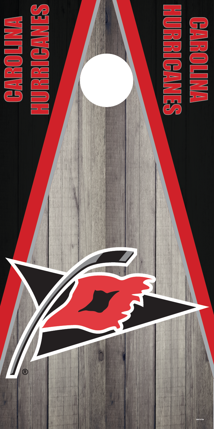 Carolina Hurricanes Cornhole Board Skins (Pair)
