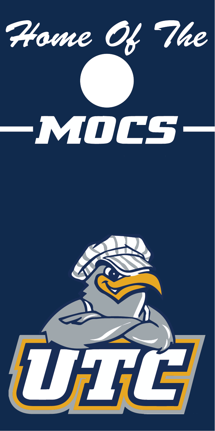 Chattanooga Mocs Cornhole Board Skins (Pair)