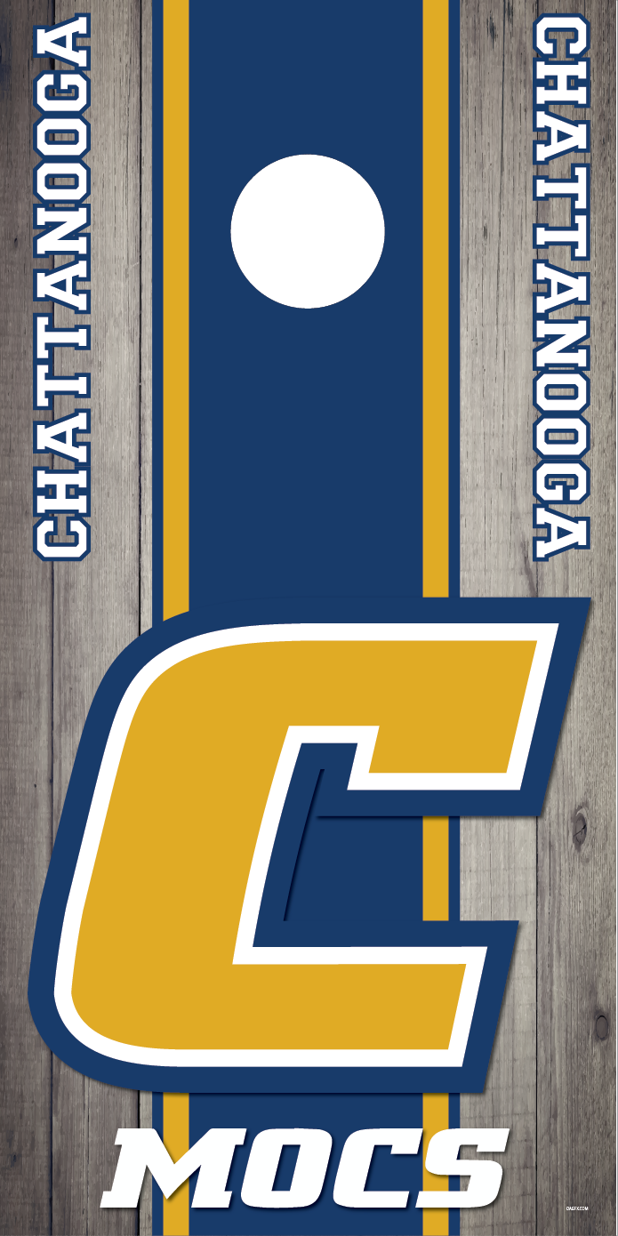 Chattanooga Mocs Cornhole Board Skins (Pair)