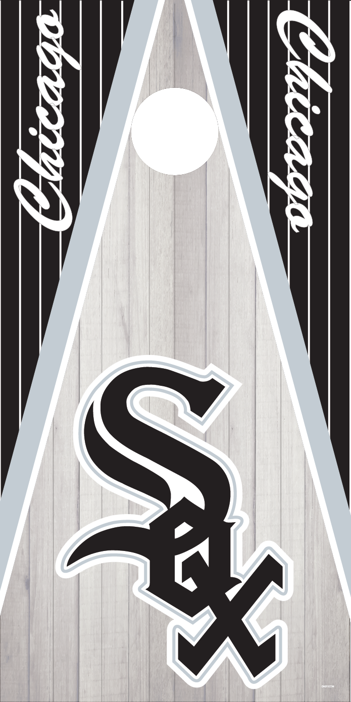 Chicago White Sox Cornhole Board Skins (Pair)