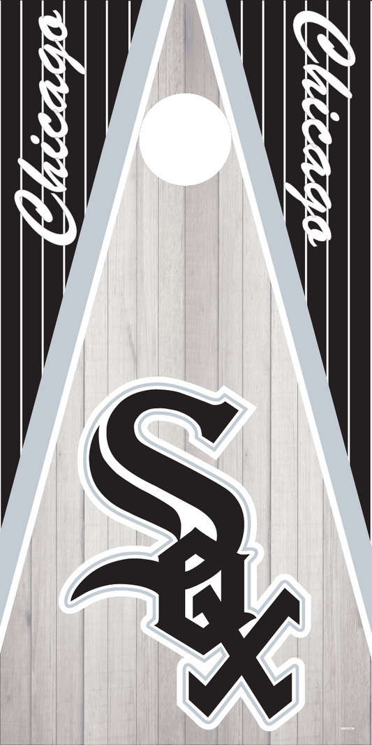 Chicago White Sox Cornhole Board Skins (Pair)