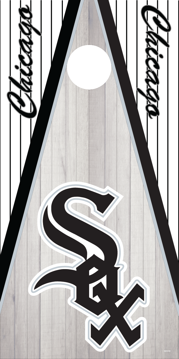 Chicago White Sox Cornhole Board Skins (Pair)