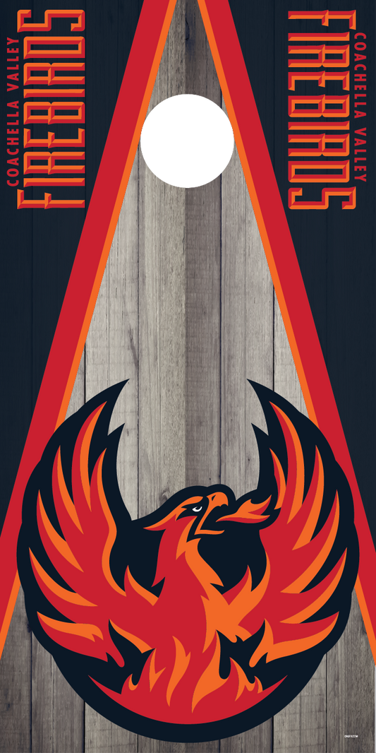 Coachella Valley Firebirds Cornhole Board Skins (Pair)