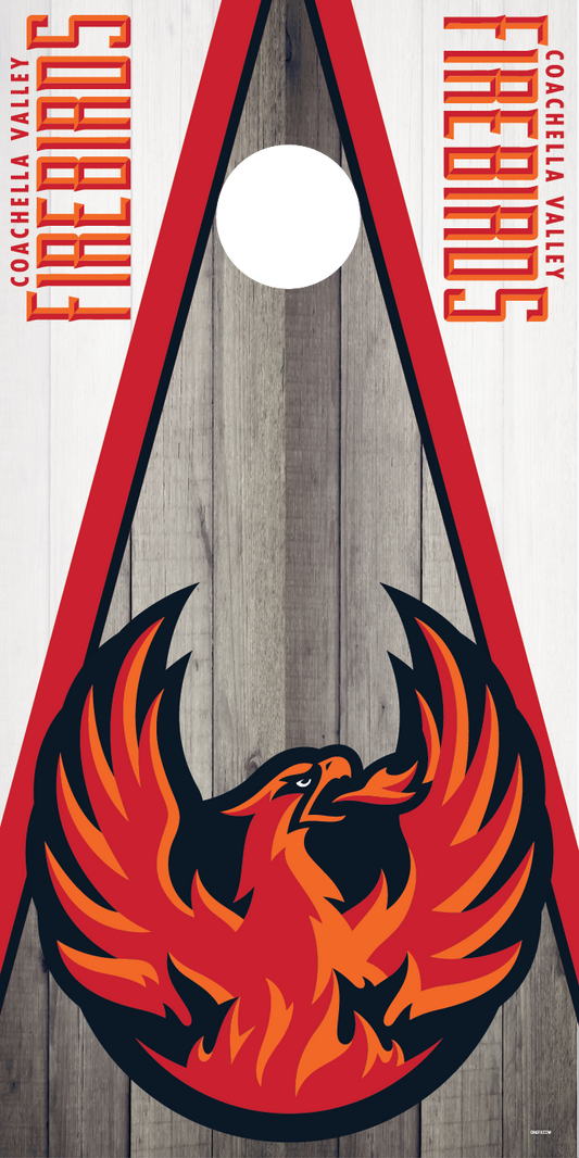 Coachella Valley Firebirds Cornhole Board Skins (Pair)