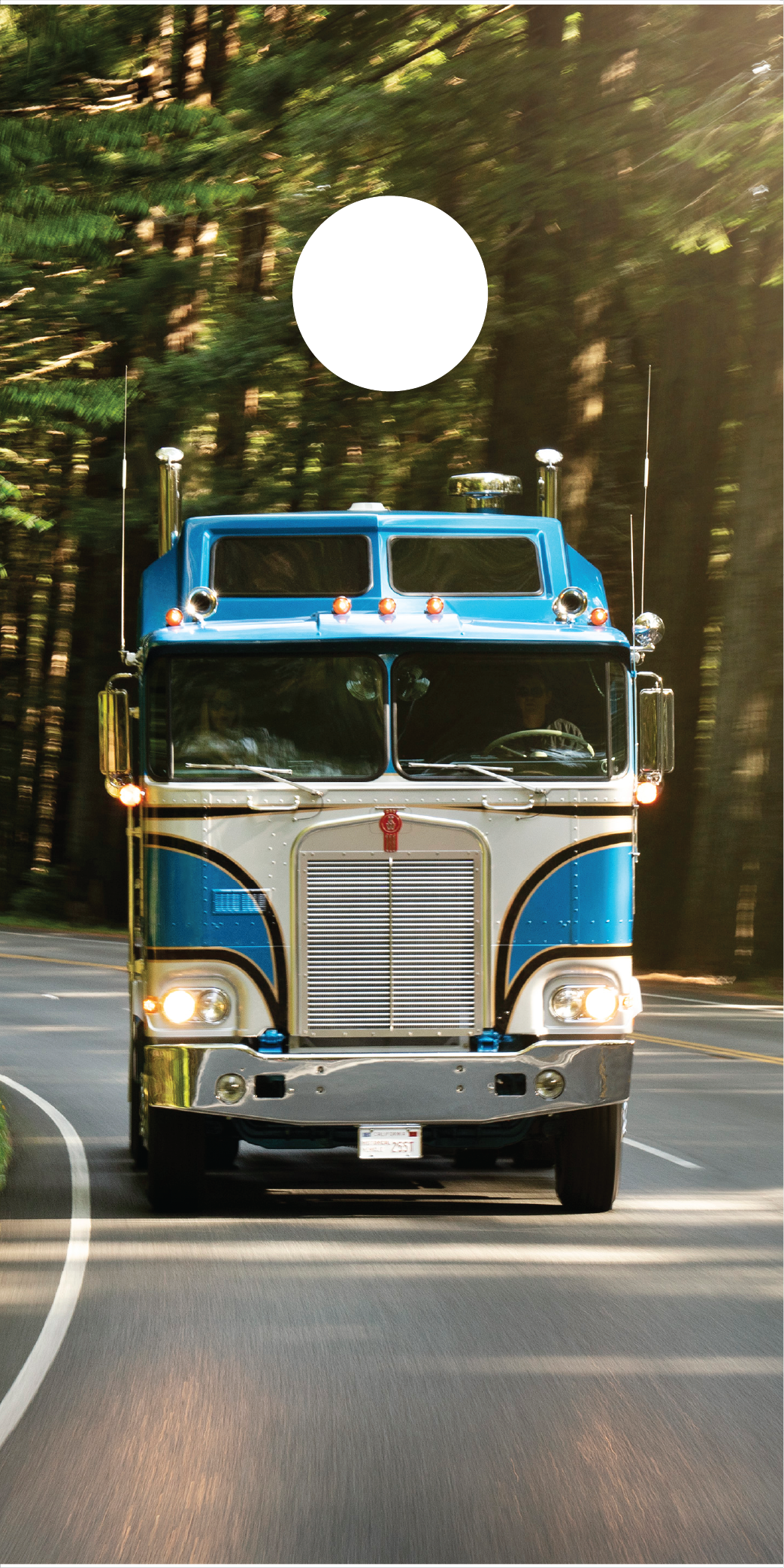 Corn Hole Board Wrap - Big Rig Cabover Set Cornhole