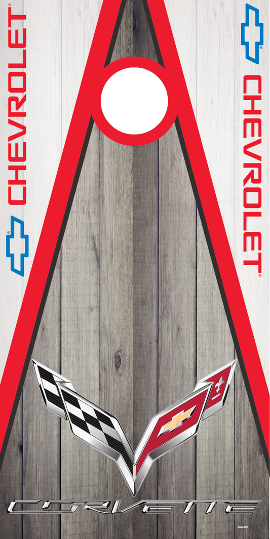 Chevrolet Corvette Cornhole Board Skins (Pair)