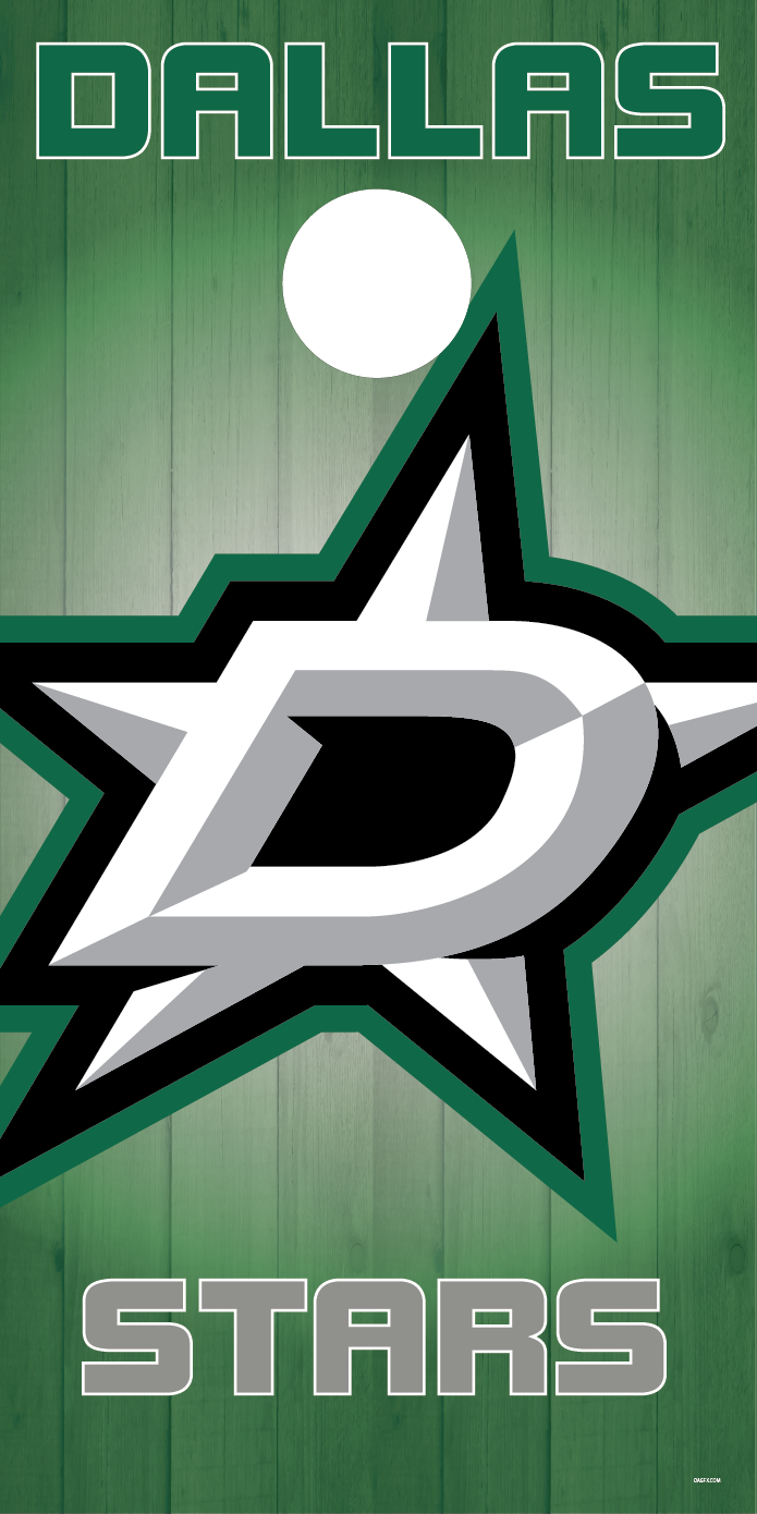 Dallas Stars Cornhole Board Skins (Pair)