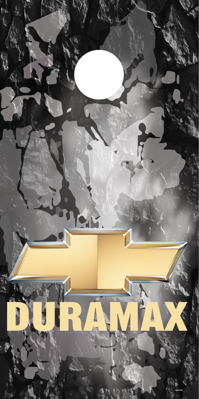 Chevy Duramax Cornhole Board Skins (Pair)