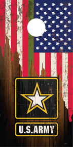 Army Cornhole Board Skins (Pair)