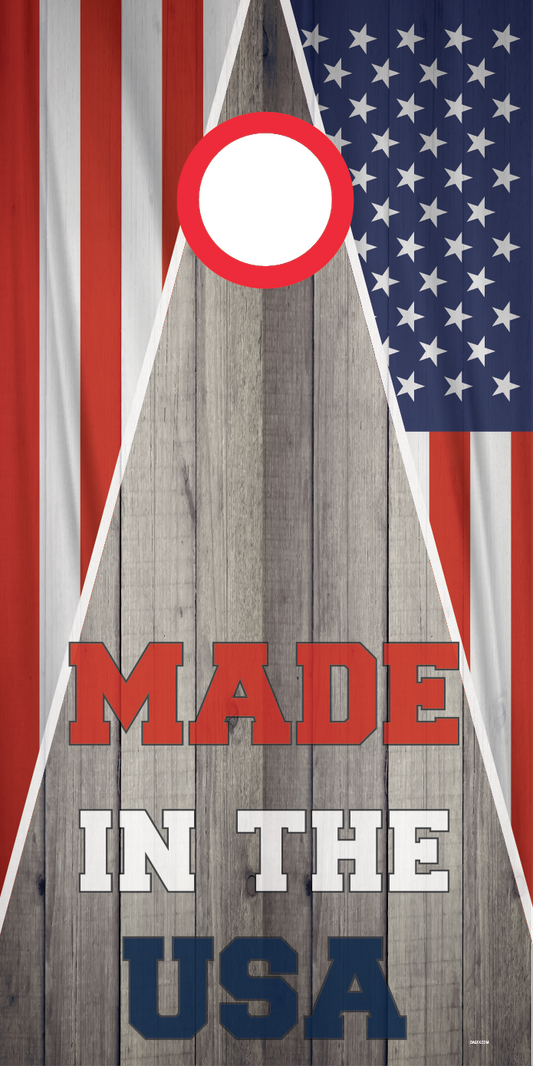 Made in the USA Cornhole Board Skins (Pair)