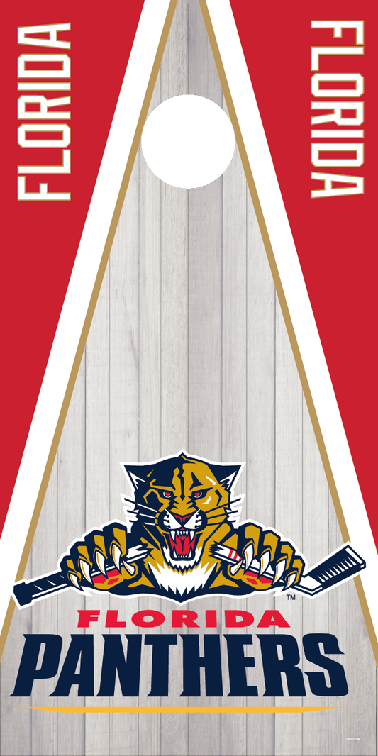 Florida Panthers Cornhole Board Skins (Pair)